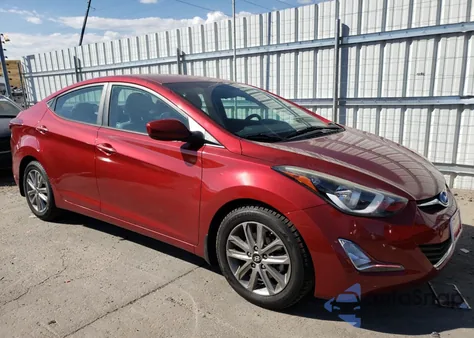 2016 Hyundai Elantra Se из США, поврежденный, VIN 5NPDH4AE4GH723066